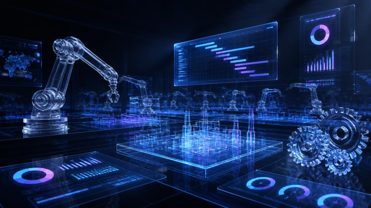 Apex Manufacturing ERP — Manufacturing platform artwork